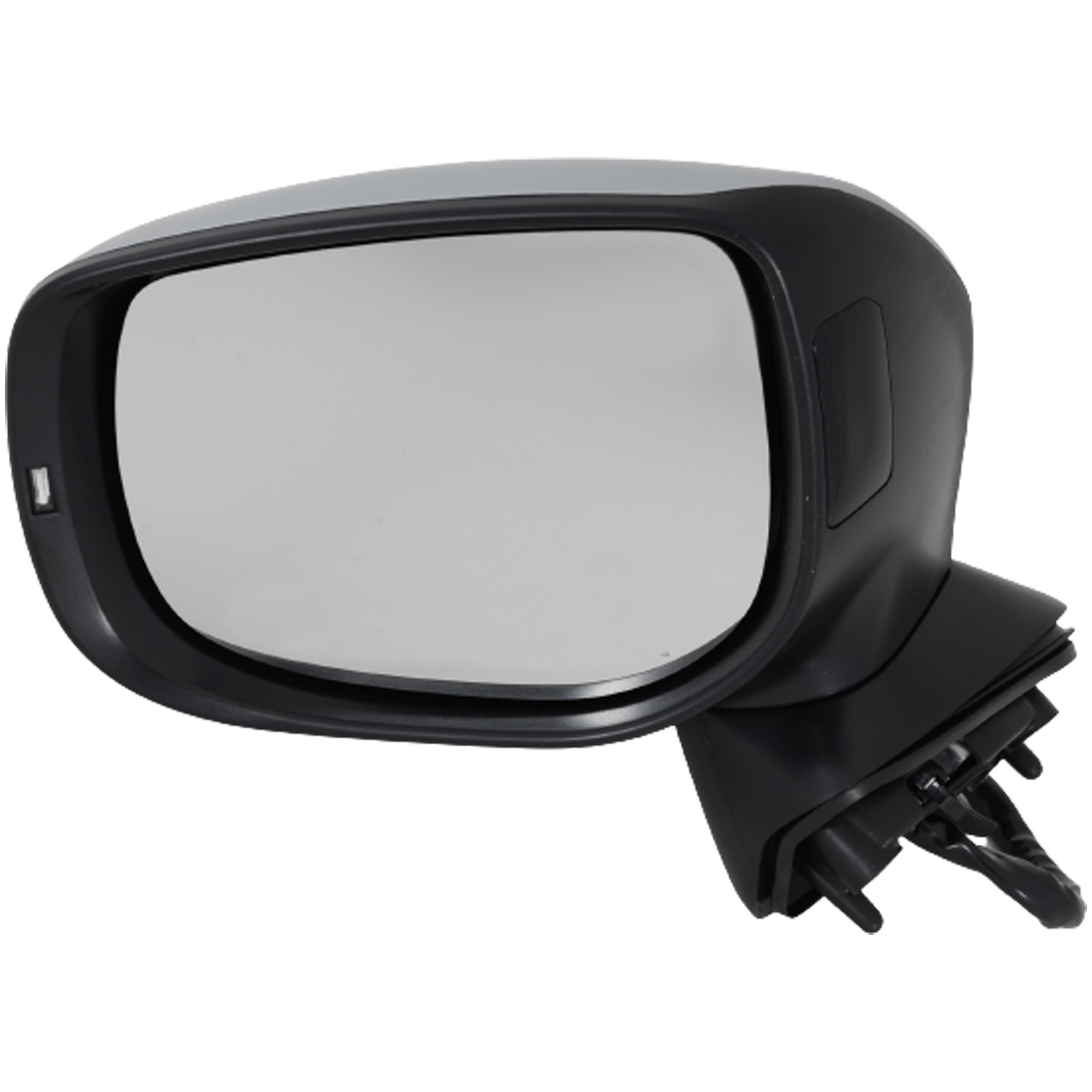 Driver Side Mirror, Power Adjust, Manual Folding, Heated, Chrome, In-housing Signal Light, With memory, No Puddle Light, No Auto-Dimming, With Blind Spot Light in Housing, 4...