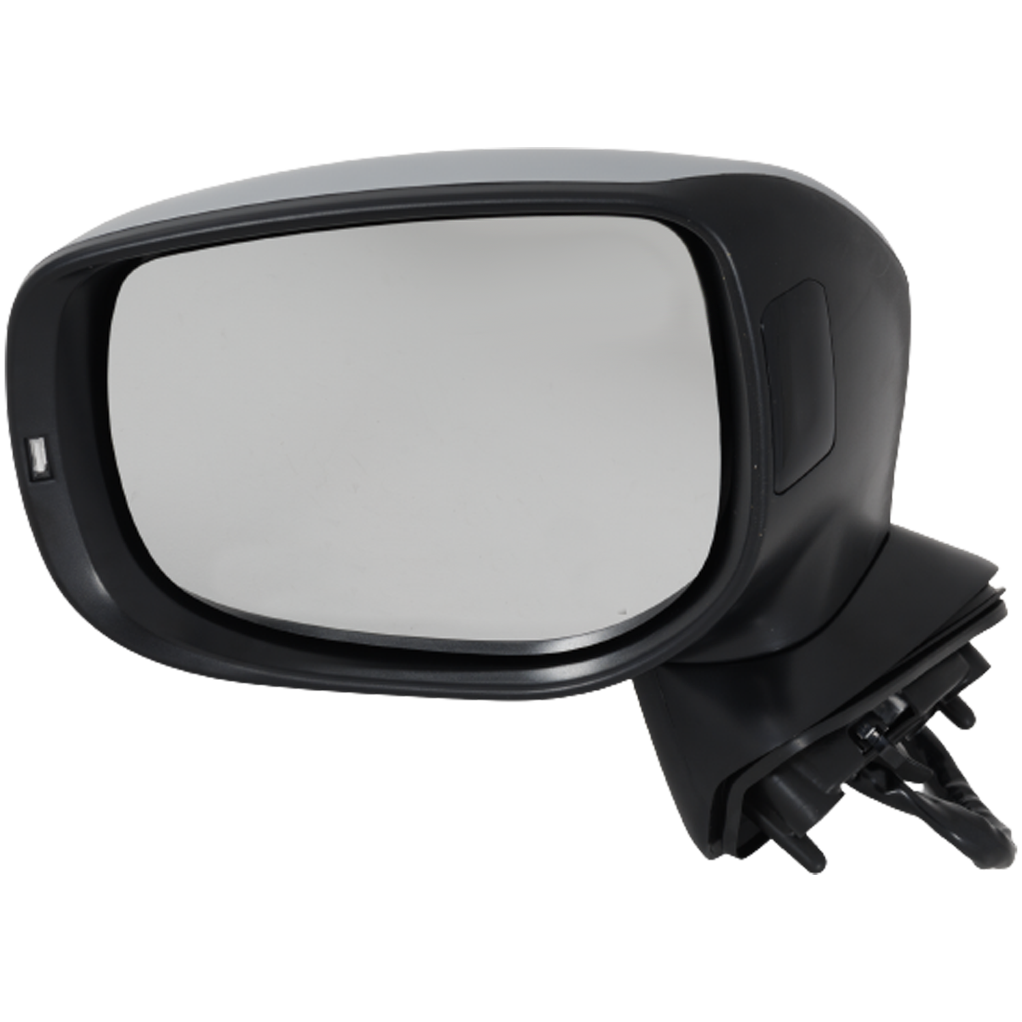 Driver Side Mirror, Power Adjust, Manual Folding, Heated, Chrome, In-housing Signal Light, With memory, No Puddle Light, No Auto-Dimming, With Blind Spot Light in Housing, 4...