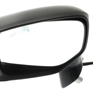 Driver Side Mirror, Power Adjust, Manual Folding, Heated, Paintable, In-housing Signal Light, No Memory, No Puddle Light, No Auto-Dimming, With Blind Spot Detection in Glass