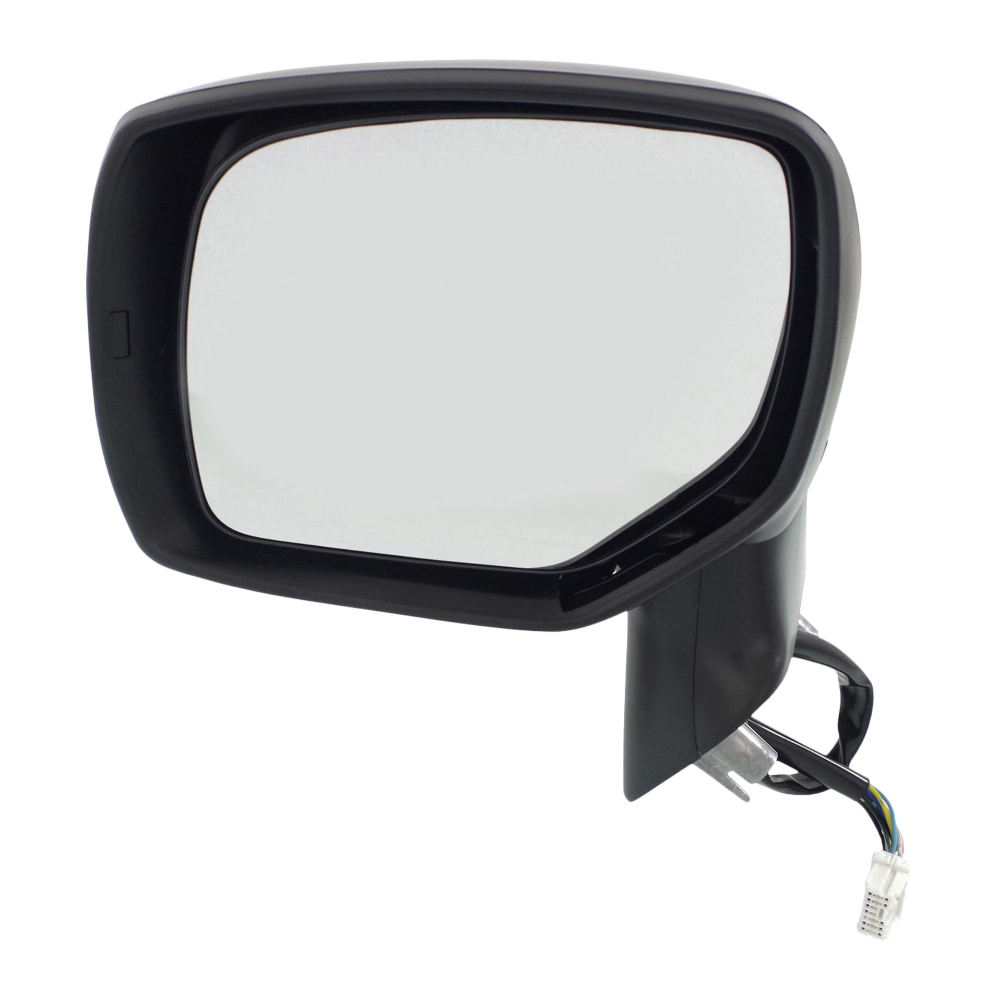 Driver Side Mirror, Power Adjust, Manual Folding, Heated, Paintable, In-housing Signal Light, No Memory, No Puddle Light, No Auto-Dimming, No Blind Spot Feature