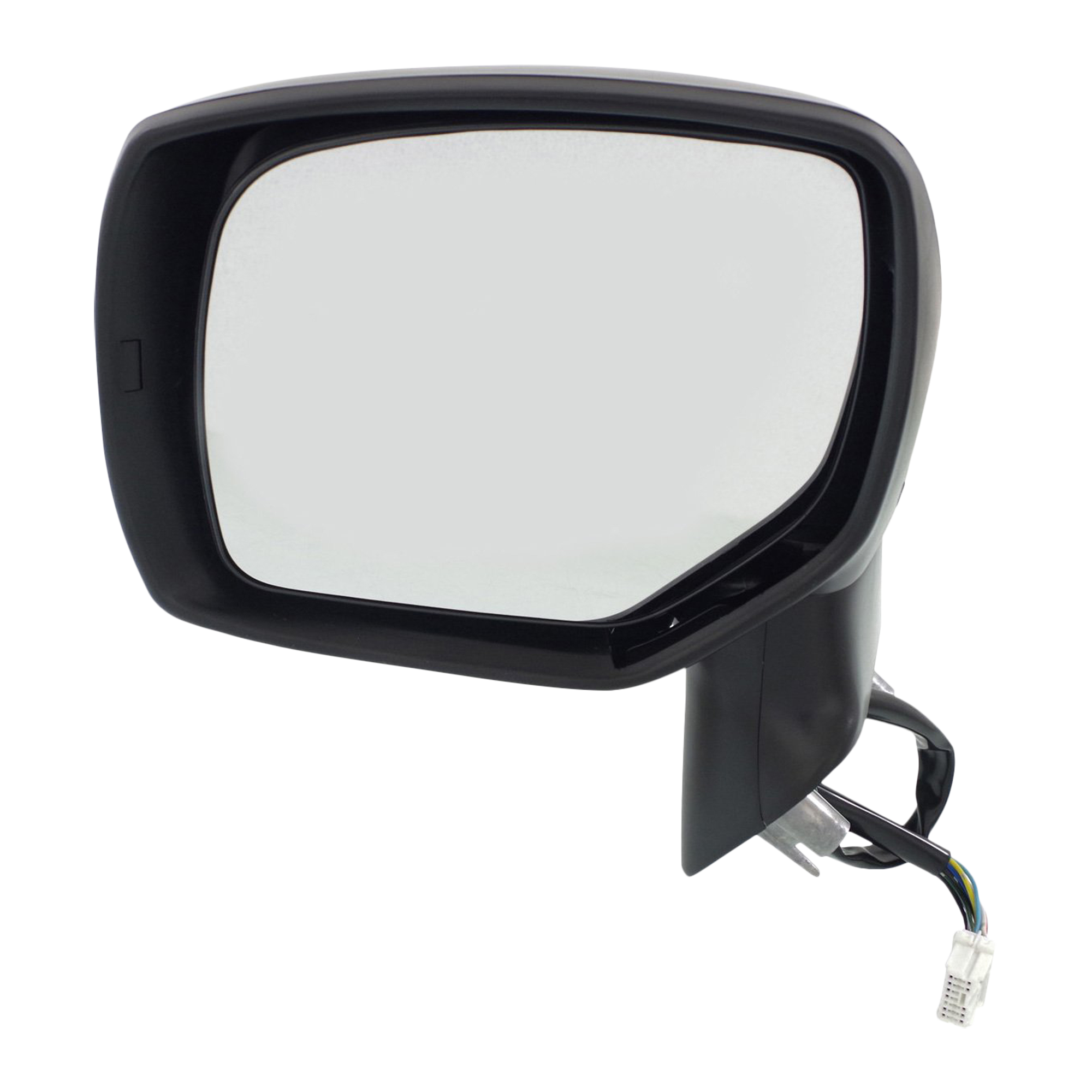Driver Side Mirror, Power Adjust, Manual Folding, Heated, Paintable, In-housing Signal Light, No Memory, No Puddle Light, No Auto-Dimming, No Blind Spot Feature