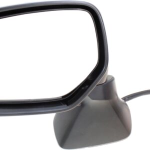 Driver Side Mirror, Power Adjust, Manual Folding, Heated, Paintable, In-housing Signal Light, No Memory, No Puddle Light, No Auto-Dimming, No Blind Spot Feature