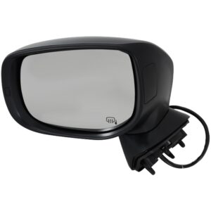 Driver Side Mirror, Power Adjust, Manual Folding, Heated, Paintable, No Signal Light, No Memory, No Puddle Light, No Auto-Dimming, No Blind Spot Feature