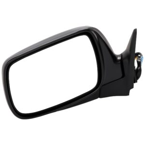 Driver Side Mirror, Power Adjust, Manual Folding, Heated, Paintable, No Signal Light, No Memory, No Puddle Light, No Auto-Dimming, No Blind Spot Feature