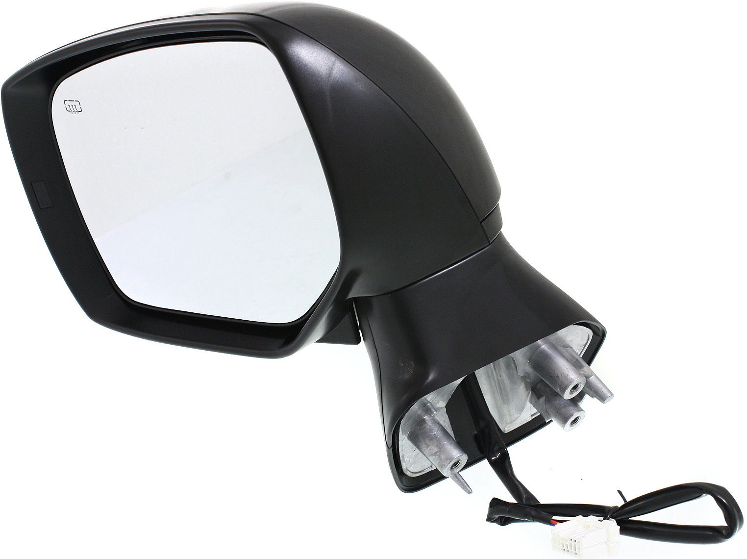 Driver Side Mirror, Power Adjust, Manual Folding, Heated, Paintable, No Signal Light, No Memory, No Puddle Light, No Auto-Dimming, No Blind Spot Feature