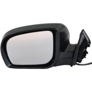 Driver Side Mirror, Power Adjust, Manual Folding, Heated, Paintable, No Signal Light, No Memory, No Puddle Light, No Auto-Dimming, No Blind Spot Feature
