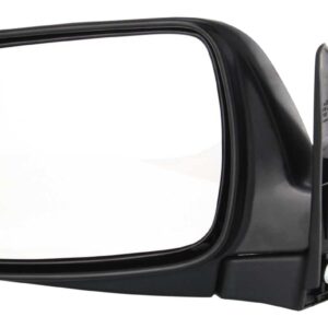 Driver Side Mirror, Power Adjust, Manual Folding, Heated, Paintable, No Signal Light, No Memory, No Puddle Light, No Auto-Dimming, No Blind Spot Feature