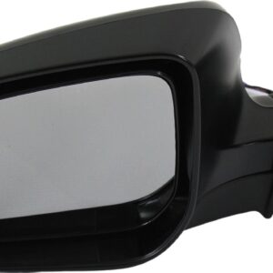 Driver Side Mirror, Power Adjust, Manual Folding, Heated, Paintable, No Signal Light, No Memory, No Puddle Light, No Auto-Dimming, No Blind Spot Feature
