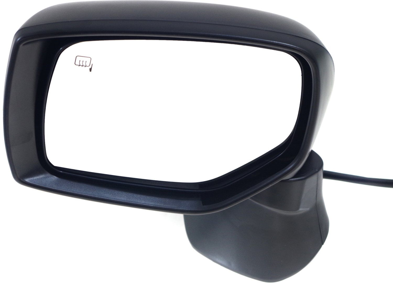 Driver Side Mirror, Power Adjust, Manual Folding, Heated, Textured Black, No Signal Light, No Memory, No Puddle Light, No Auto-Dimming, No Blind Spot Feature