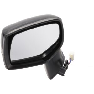 Driver Side Mirror, Power Adjust, Manual Folding, Non-Heated, Paintable, No Signal Light, No Memory, No Puddle Light, No Auto-Dimming, No Blind Spot Feature