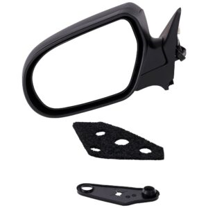 Driver Side Mirror, Power Adjust, Manual Folding, Non-Heated, Paintable, No Signal Light, No Memory, No Puddle Light, No Auto-Dimming, No Blind Spot Feature