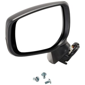 Driver Side Mirror, Power Adjust, Manual Folding, Non-Heated, Paintable, No Signal Light, No Memory, No Puddle Light, No Auto-Dimming, No Blind Spot Feature