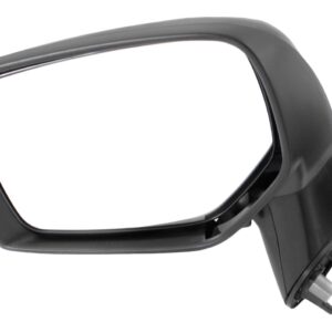 Driver Side Mirror, Power Adjust, Manual Folding, Non-Heated, Paintable, No Signal Light, No Memory, No Puddle Light, No Auto-Dimming, No Blind Spot Feature