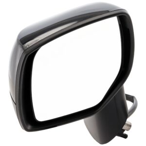 Driver Side Mirror, Power Adjust, Manual Folding, Non-Heated, Paintable, No Signal Light, No Memory, No Puddle Light, No Auto-Dimming, No Blind Spot Feature