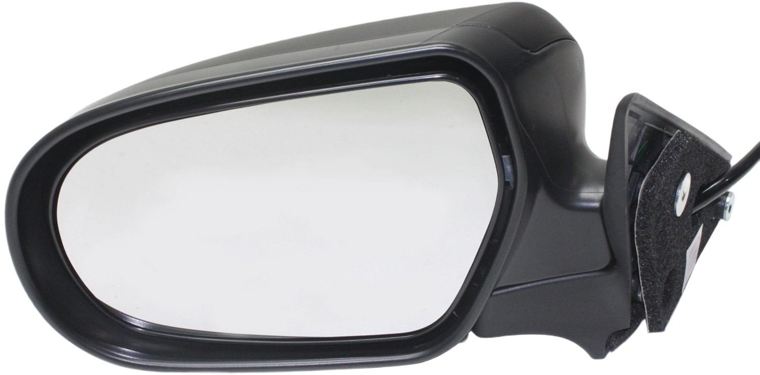 Driver Side Mirror, Power Adjust, Manual Folding, Non-Heated, Paintable, No Signal Light, No Memory, No Puddle Light, No Auto-Dimming, No Blind Spot Feature