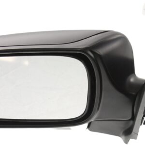 Driver Side Mirror, Power Adjust, Manual Folding, Non-Heated, Textured Black, No Signal Light, No Memory, No Puddle Light, No Auto-Dimming, No Blind Spot Feature