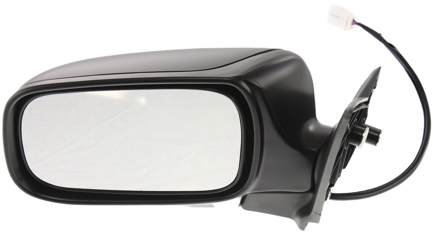 Driver Side Mirror, Power Adjust, Manual Folding, Non-Heated, Textured Black, No Signal Light, No Memory, No Puddle Light, No Auto-Dimming, No Blind Spot Feature