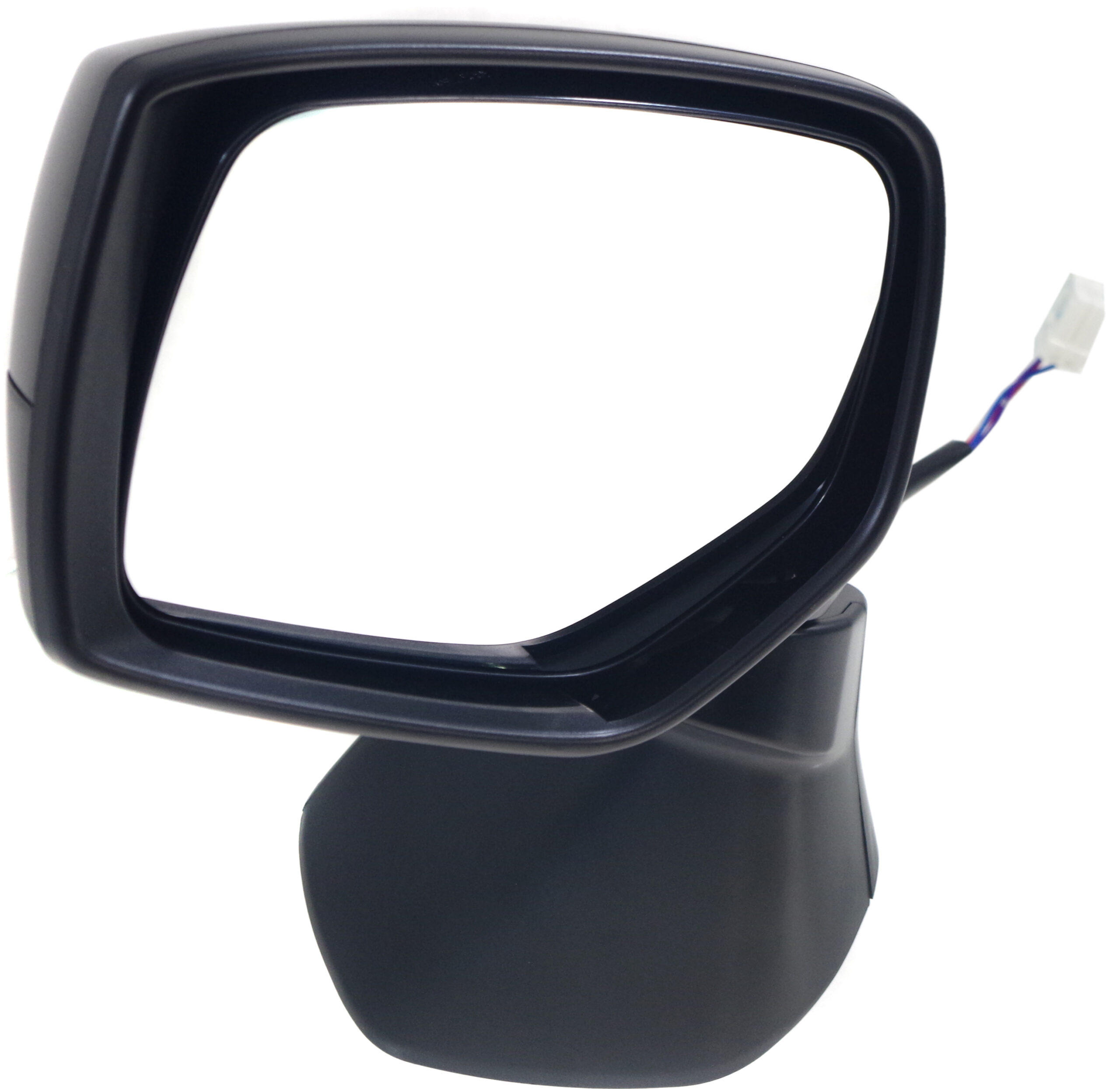 Driver Side Mirror, Power Adjust, Manual Folding, Non-Heated, Textured Black, No Signal Light, No Memory, No Puddle Light, No Auto-Dimming, No Blind Spot Feature