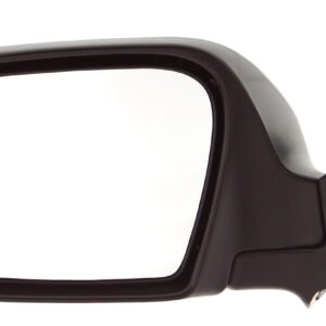 Driver Side Mirror, Power Adjust, Manual Folding, Non-Heated, Textured Black, No Signal Light, No Memory, No Puddle Light, No Auto-Dimming, No Blind Spot Feature