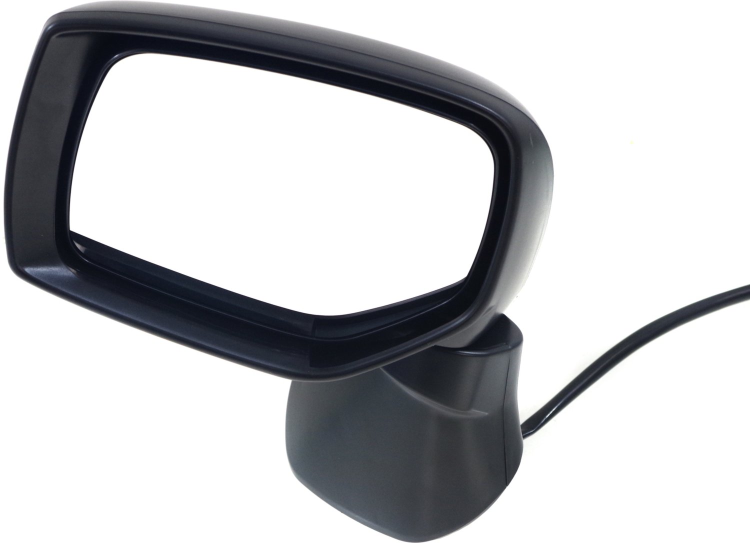 Driver Side Mirror, Power Adjust, Manual Folding, Non-Heated, Textured Black, No Signal Light, No Memory, No Puddle Light, No Auto-Dimming, No Blind Spot Feature