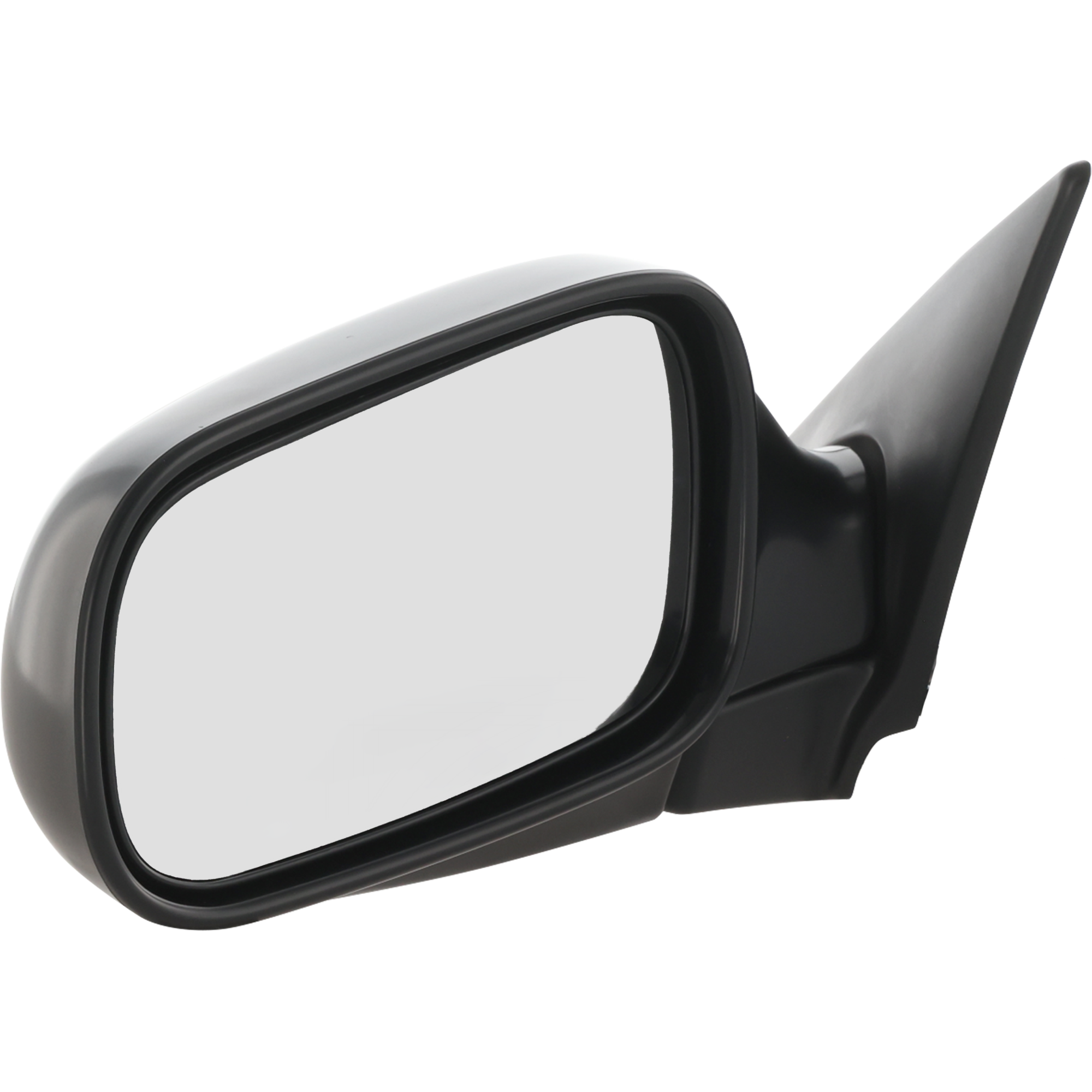 Driver Side Mirror, Power Adjust, Non-Heated, Manual Folding, Paintable, No Signal Light, No Memory, No Puddle Light, No Auto-Dim, No Blind Spot Feature