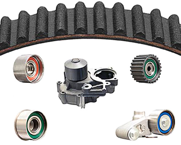WP304K1C Timing Belt Kit, 2.5L, 4Cyl Water Pump Included