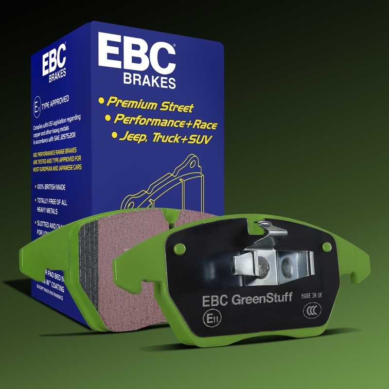 DP2642/2 Rear Greenstuff 2000 Aramid Fiber Sport Aramid Fiber Brake Pad Set - Image 3