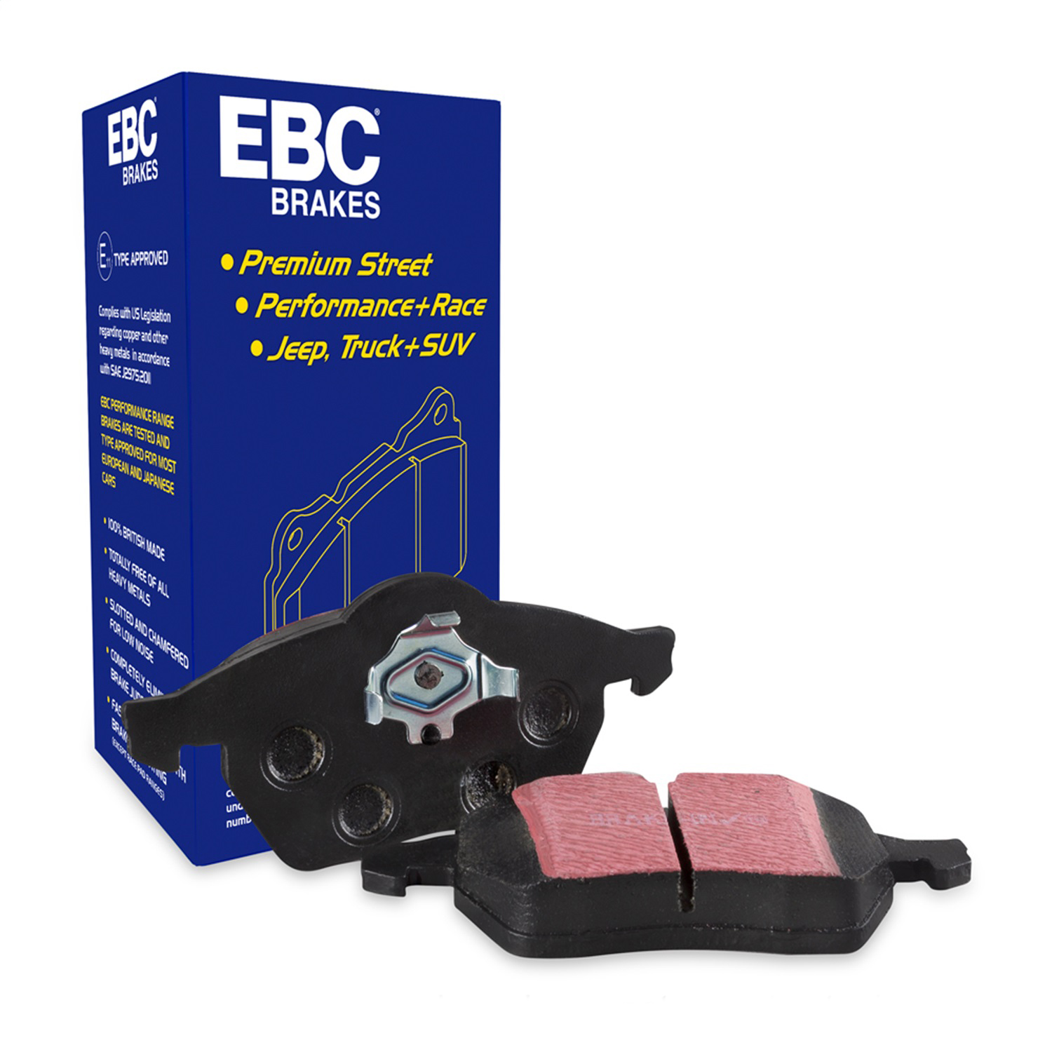 UD409 Front Ultimax2 OEM Replacement Aramid Fiber Brake Pad Set - Image 2