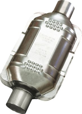 83165 No Returns Accepted - Catalytic Converter, Federal EPA Standard, 46-State Legal (Cannot ship to CA, CO, NY or ME), ECO II Series, Semi-Universal (Welding Required)