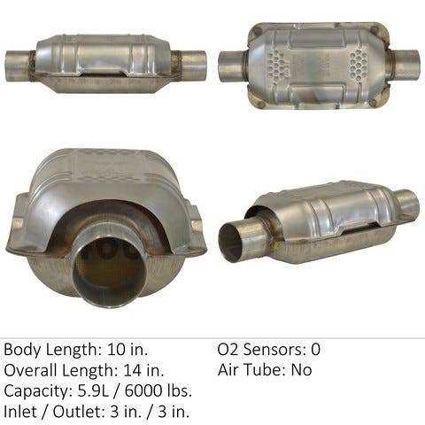 Eastern Catalytic 70330 | Front & Rear Catalytic Converter