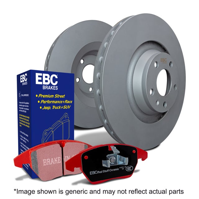 EBC Brakes S12 S12KF1309 | Toyota Camry Front Disc Brake Kit