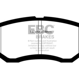 ED91583 Front Extra Duty ED Truck/SUV Aramid Fiber Ceramic Brake Pad Set