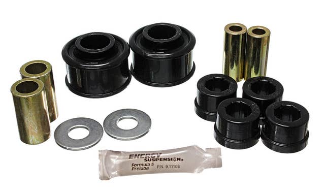 Energy Suspension Black Front Suspension Control Arm Bushing Kit | 19.3102G