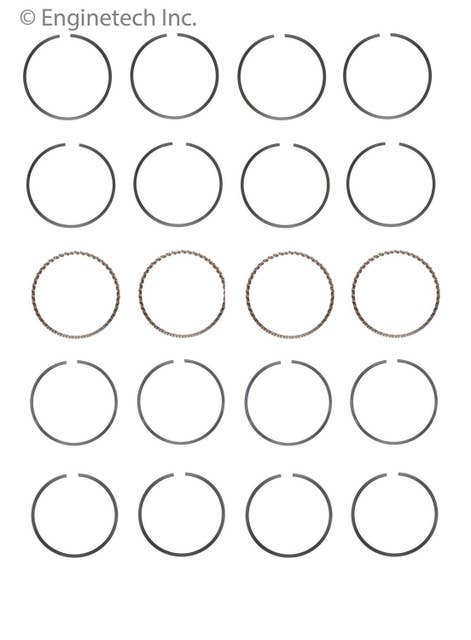 Enginetech S99514-.50 | Engine Piston Ring Set