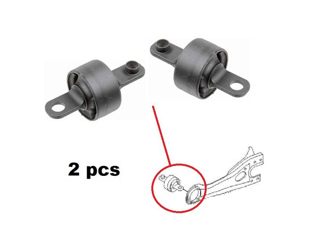 Kia Optima 2PC Rear Trailing Control Arm Bushes Bushings