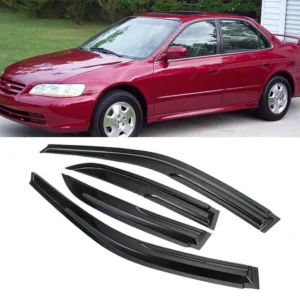 FITS 1998-2002 HONDA Accord Sedan Window Vent Visors Rain Guards Wind Deflectors
