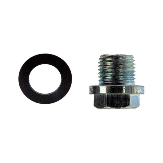 FOR SUBARU FORESTER 2011-2025 Engine Oil Drain Plug | Steel Silver 3 Bolt Grade