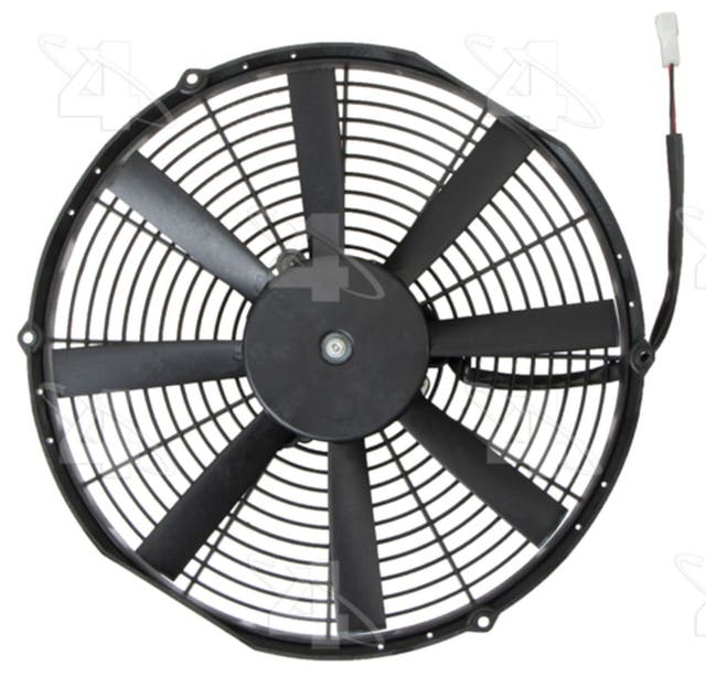 Four Seasons 37140 | Black Auxiliary Engine Cooling Fan Assembly