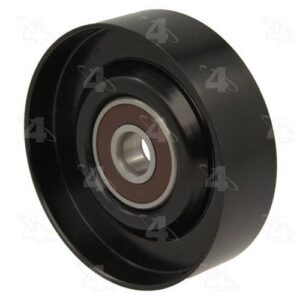 Four Seasons 45004 | Black Accessory Drive Belt Idler Pulley
