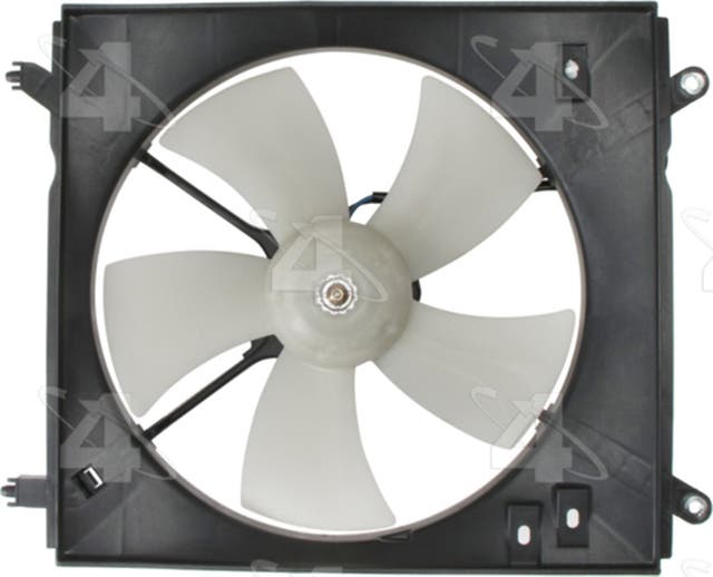 Four Seasons 75303 | Toyota Camry Black Left Engine Cooling Fan Assembly
