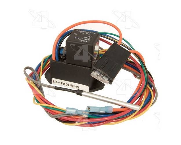 Four Seasons Black Auxiliary Engine Cooling Fan Relay | 35879