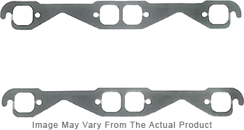 MS97210 Exhaust Manifold Gasket - Steel core laminate, Direct Fit, Set of 2