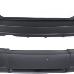 Front and Rear Textured Bumper Cover X 2.5L, 4Cyl