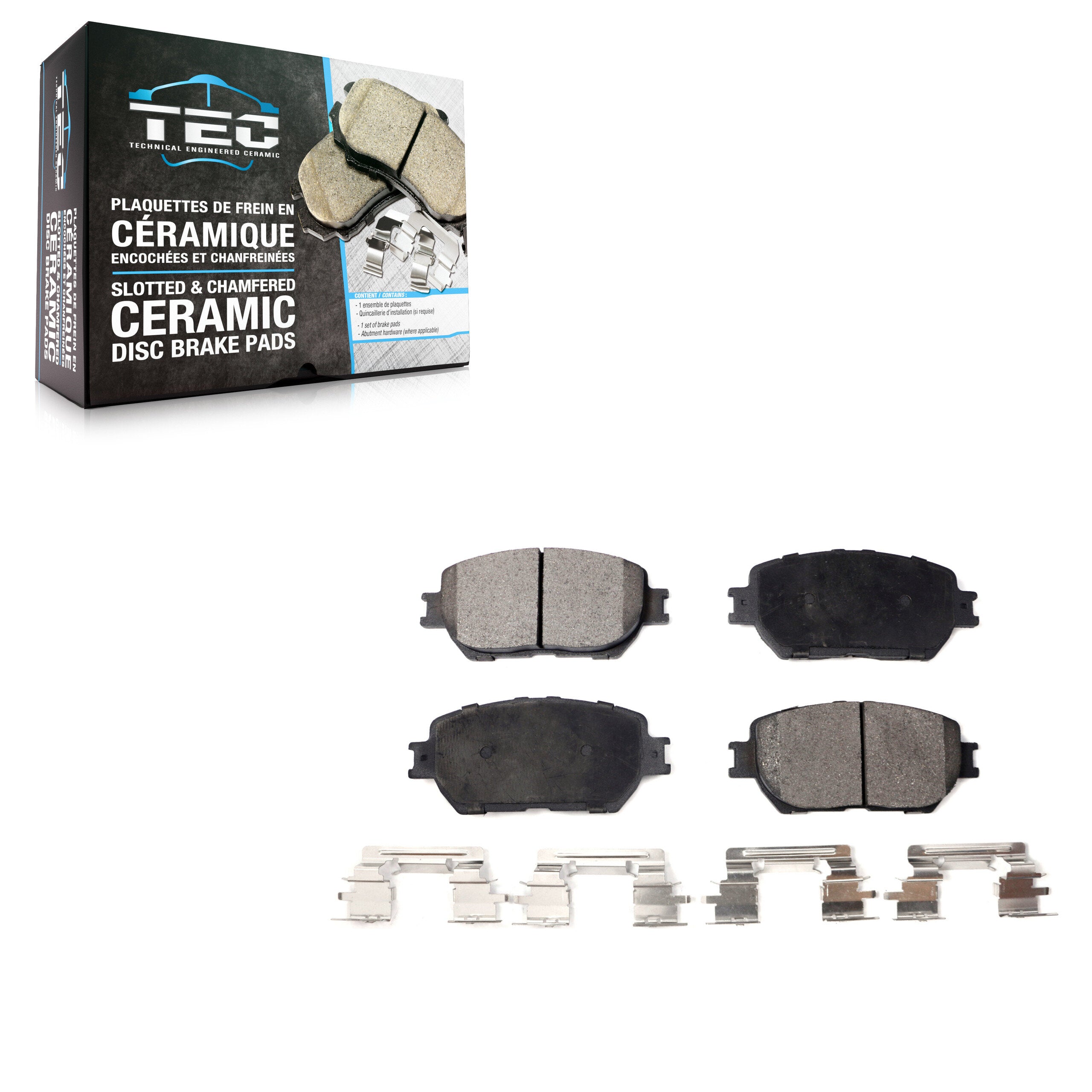 Front Ceramic Disc Brake Pads TEC-908 For Toyota Camry Lexus IS250 GS300