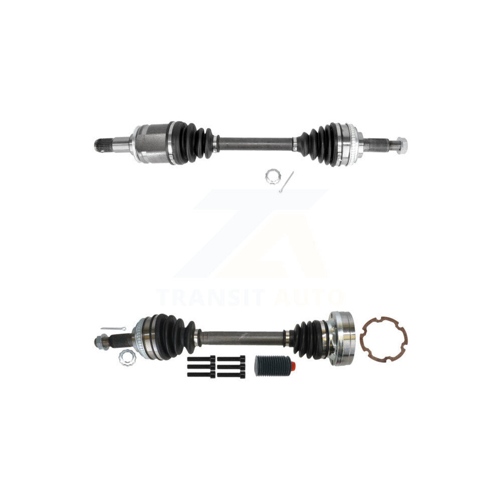 Front CV Axle Drive Shaft Complete Assembly Kit For Toyota Camry Solara IBJ Bolt-On KCV-100255