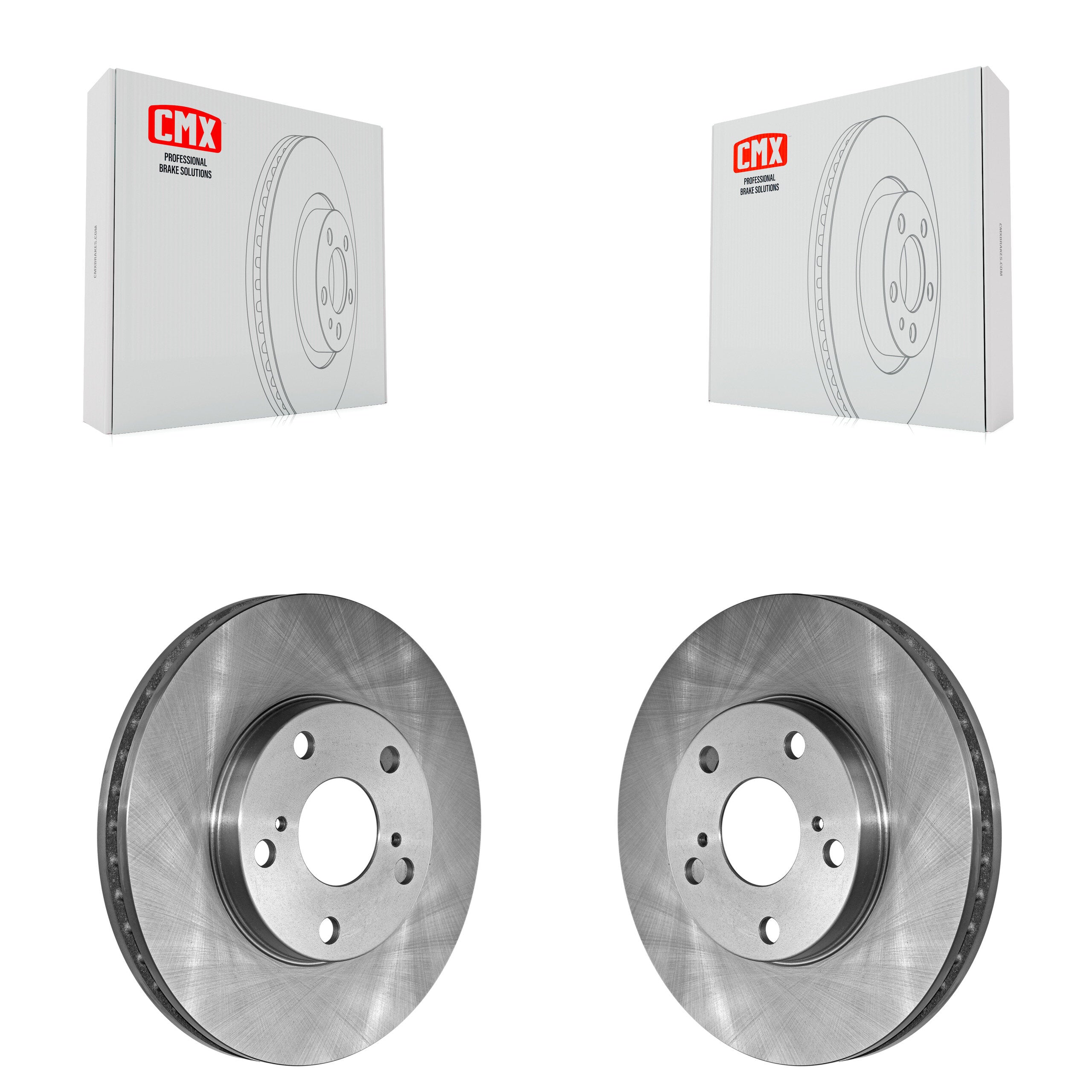 Front Disc Brake Rotors Pair For Toyota Camry Avalon Sienna Lexus ES300 Solara K8-100273