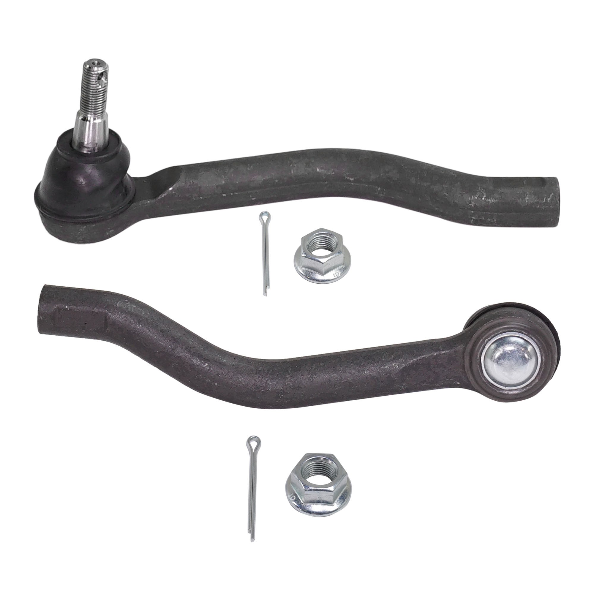 Front, Driver and Passenger Side, Outer Tie Rod Ends