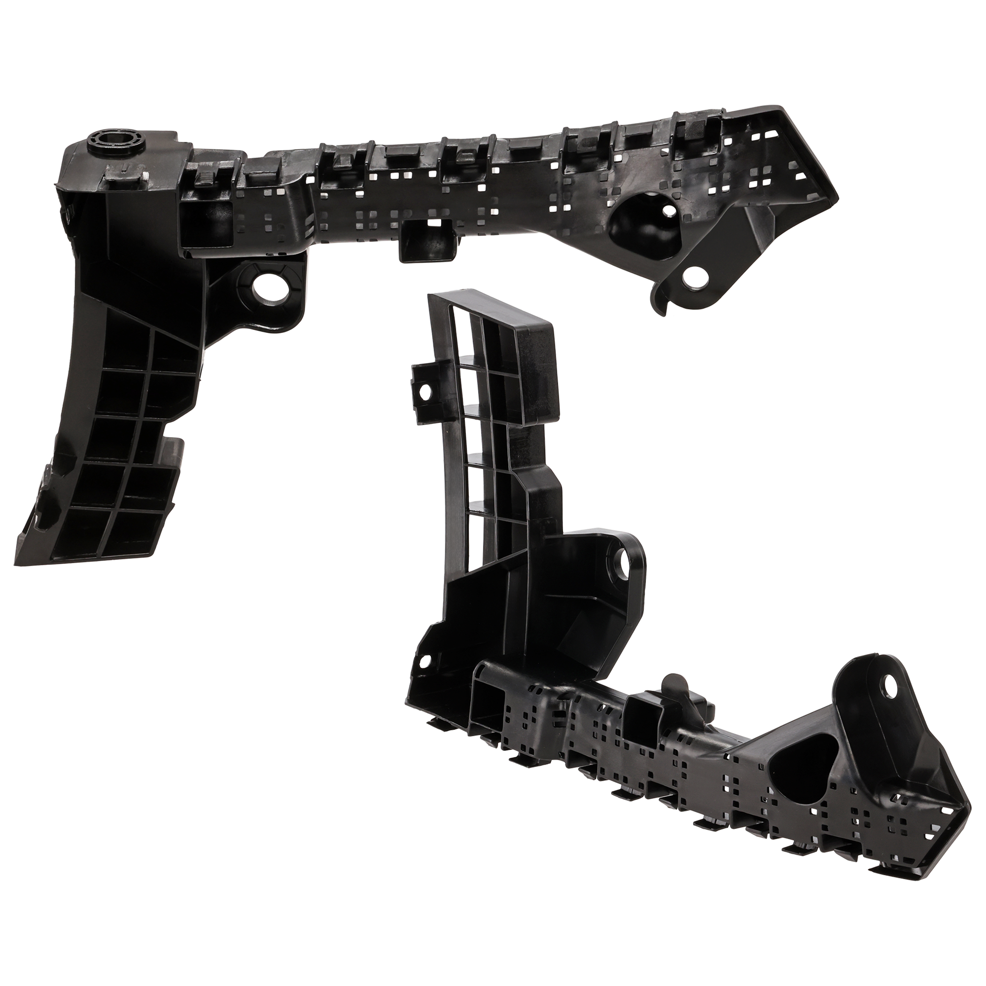 Front, Driver and Passenger Side, Upper Bumper Bracket