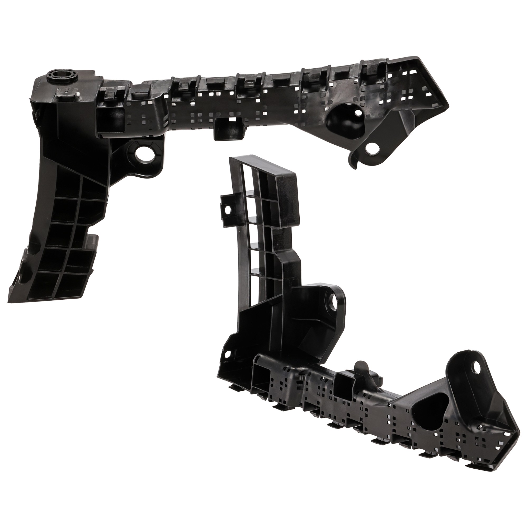 Front, Driver and Passenger Side, Upper Bumper Bracket
