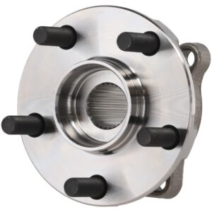 Front, Driver or Passenger Side Wheel Hub, With Bearing, 5 x 3.94 in. Bolt Pattern